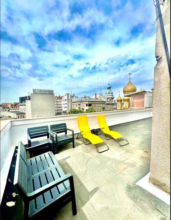 Rooftop Apartment Street Doamnei Bucareste Exterior foto